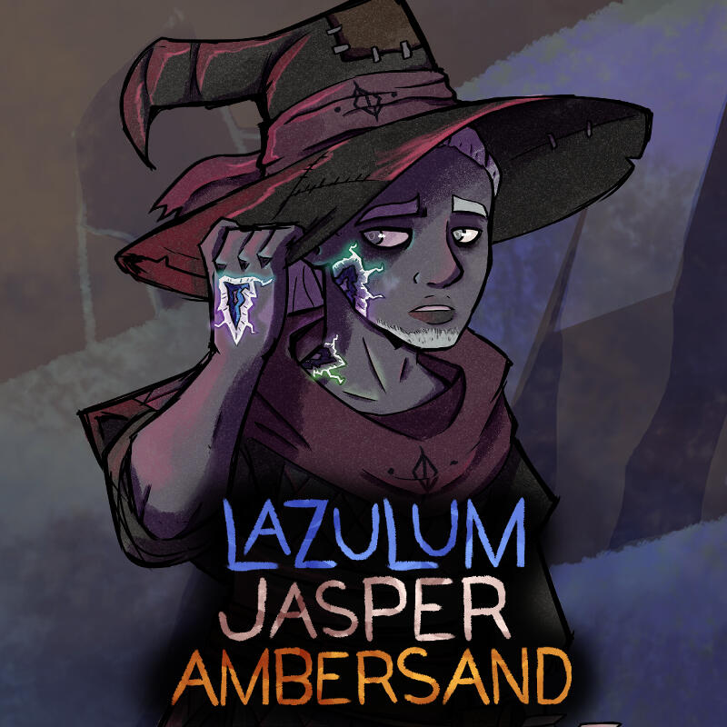 Lazulum Jasper Ambersand Lazulum Jasper Ambersand