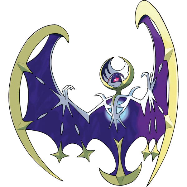 ⭐Lunala {{{Psychic}}} Psychic / {{{Ghost}}} Ghost