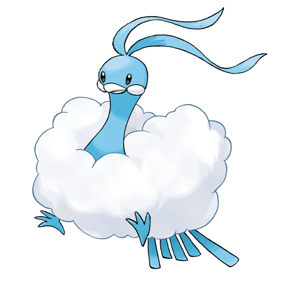 Altaria {{{Dragon}}} Dragon / {{{Flying}}} Flying