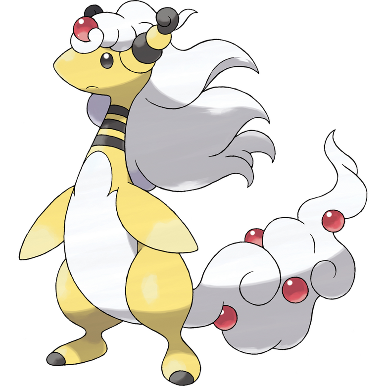 Mega Ampharos {{{Electric}}} Electric / {{{Dragon}}} Dragon