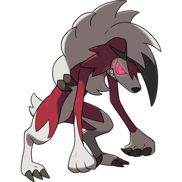Lycanroc Midnight Form {{{Rock}}} Rock
