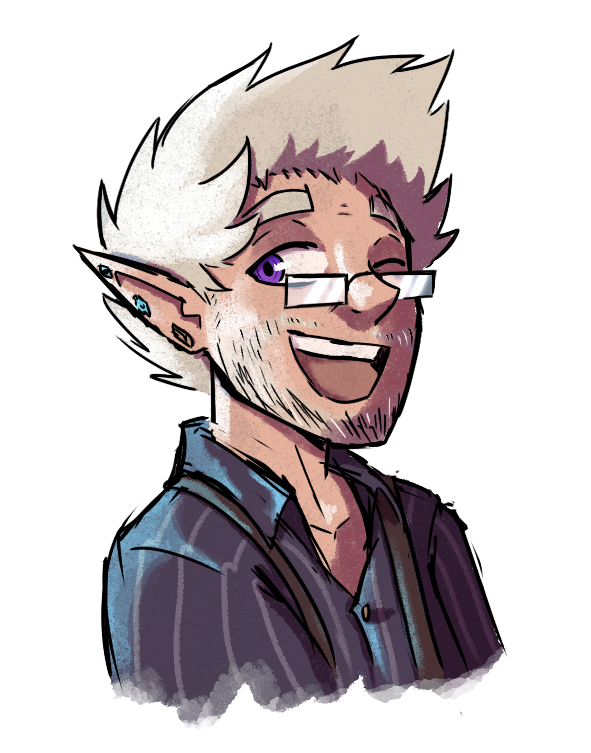 Professor Opus wishing their son Magnum good luck. ✦ Collab w/ TsunamiCoRyan