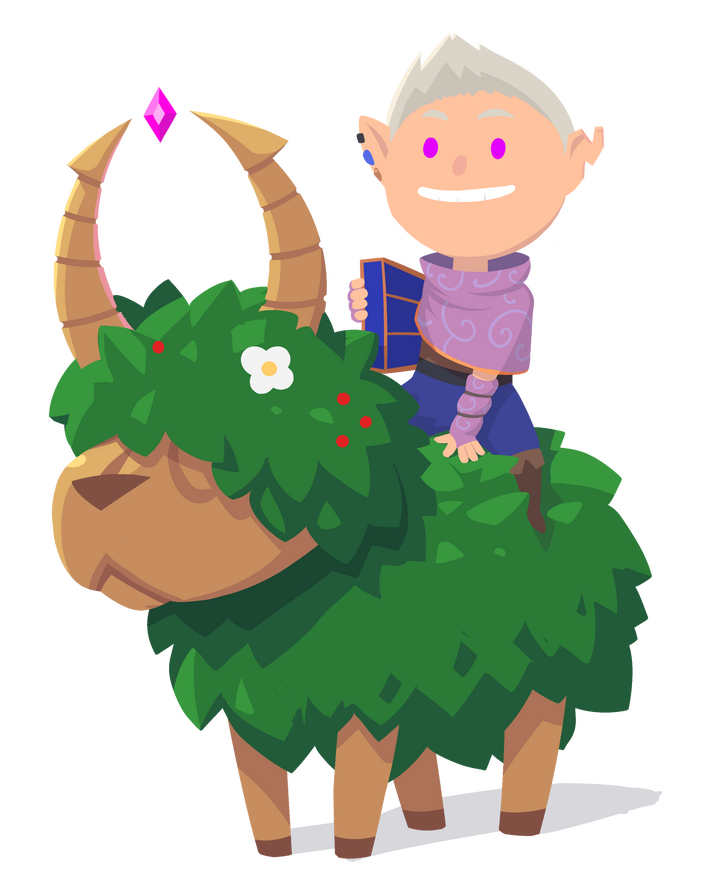 Opus mounted atop Steel Defender Magnum. ✦ Done by Will