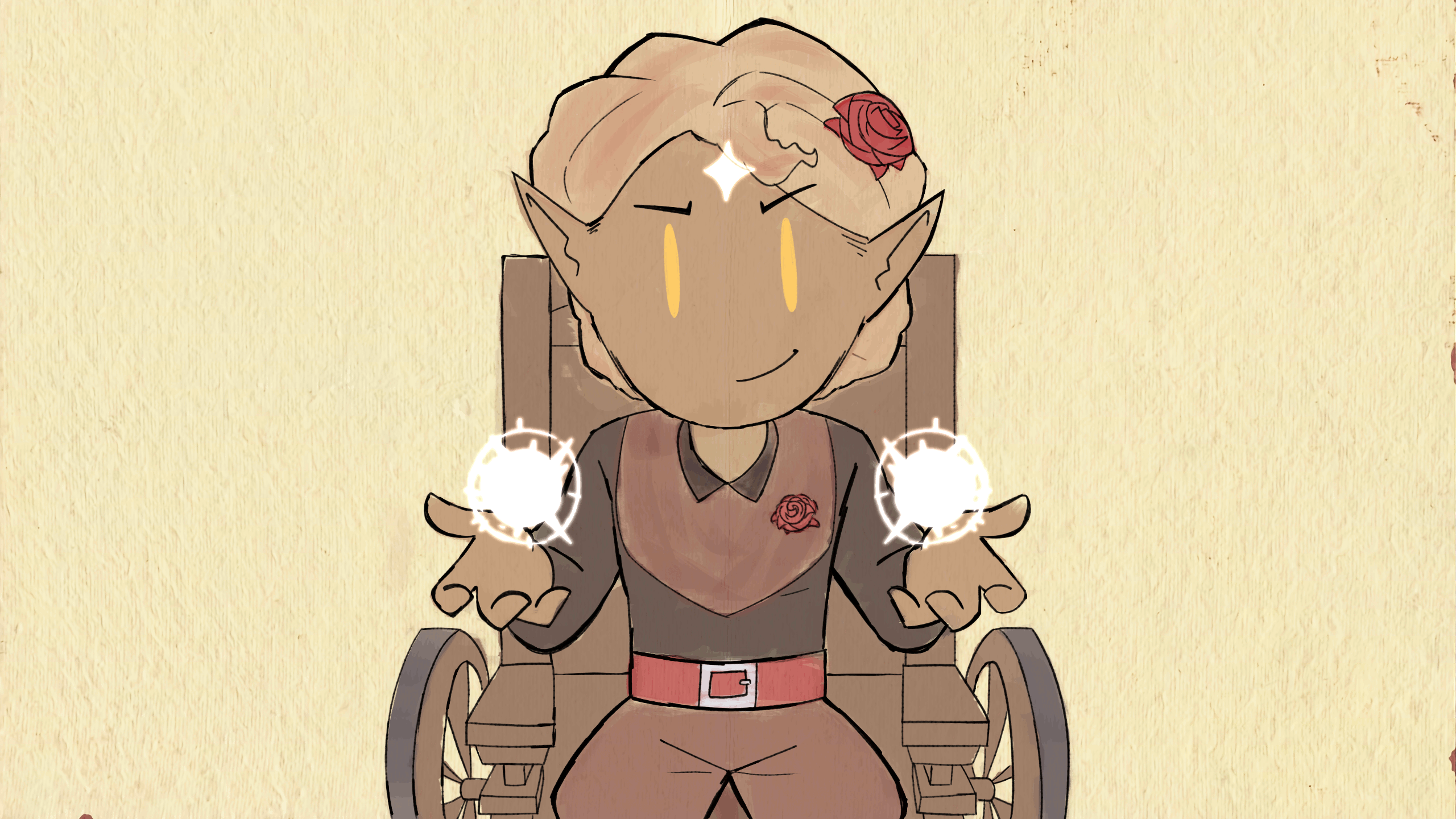 Adult Kari Loregit wielding radiant magic. ✦ Collab w/ TsunamiCoRyan