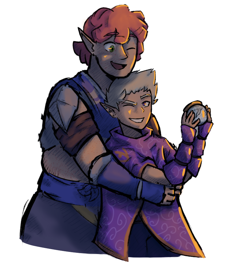 Osprey hugs Opus. ✦ Collab w/ TsunamiCoRyan