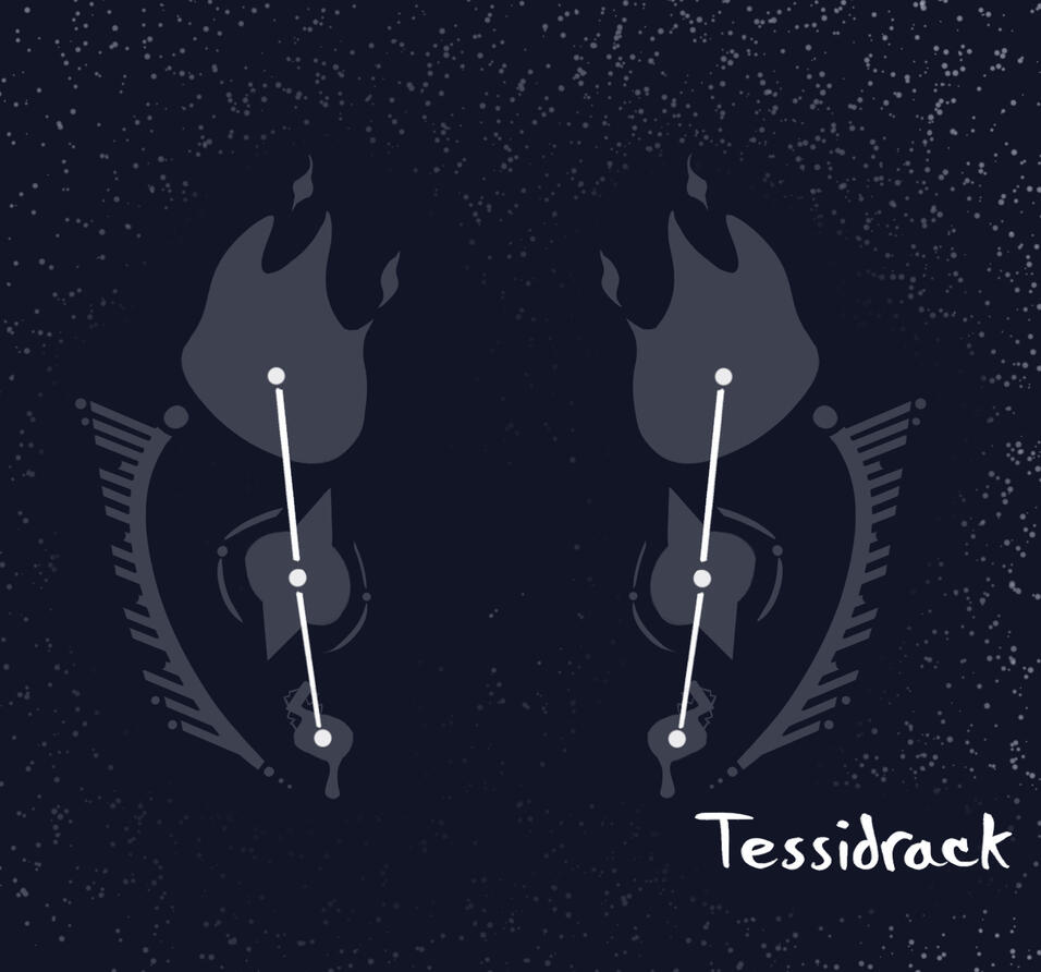 Tessidrack, one of the constellations blessing Ákos Kalnath. ✦ Done by me