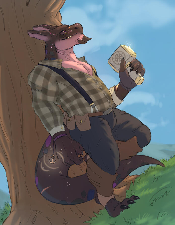 Middle-aged Isnath. ✦ Done by Orion