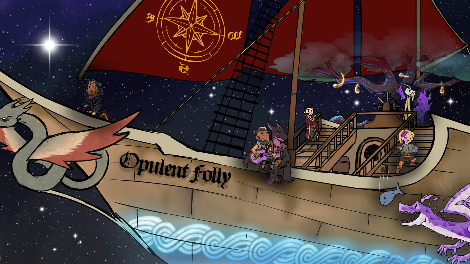 The final frame of the epilogue animation Where the Heart Is. ✦ Collab w/ TsunamiCoRyan