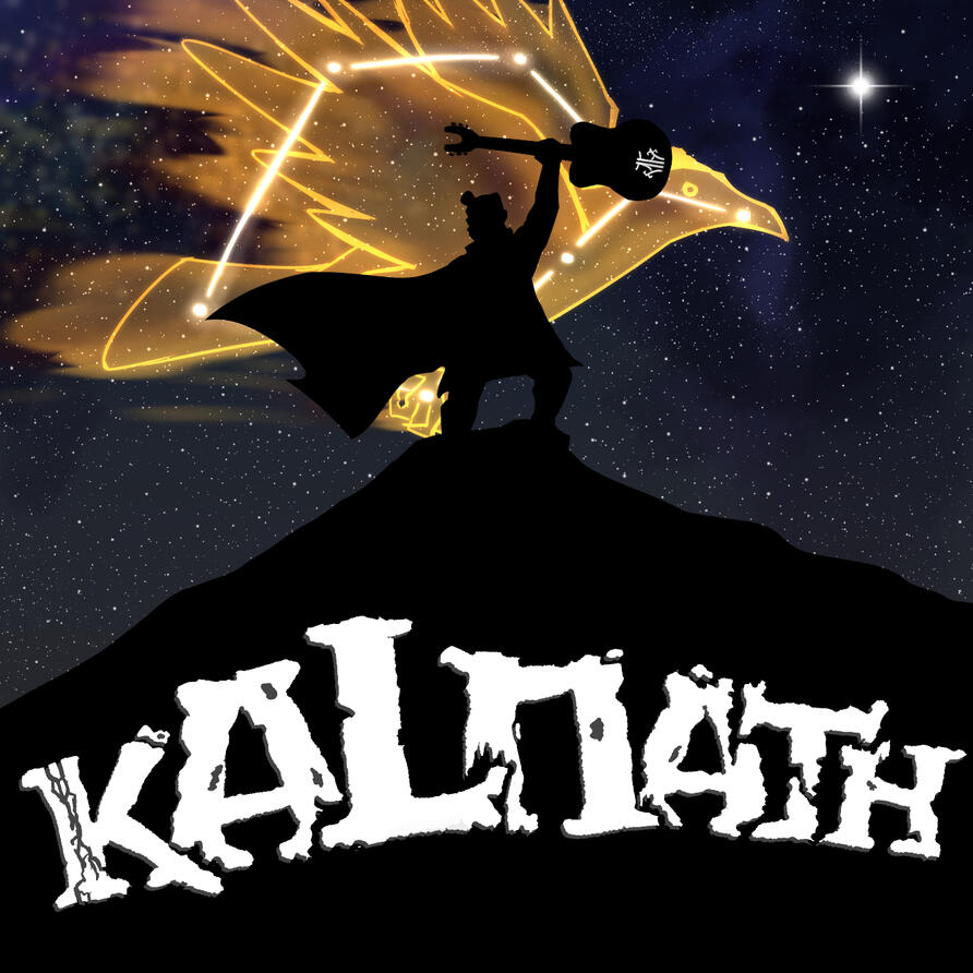 Album cover of Ákos's cover album titled "Kalnath". ✦ Collab w/ TsunamiCoRyan