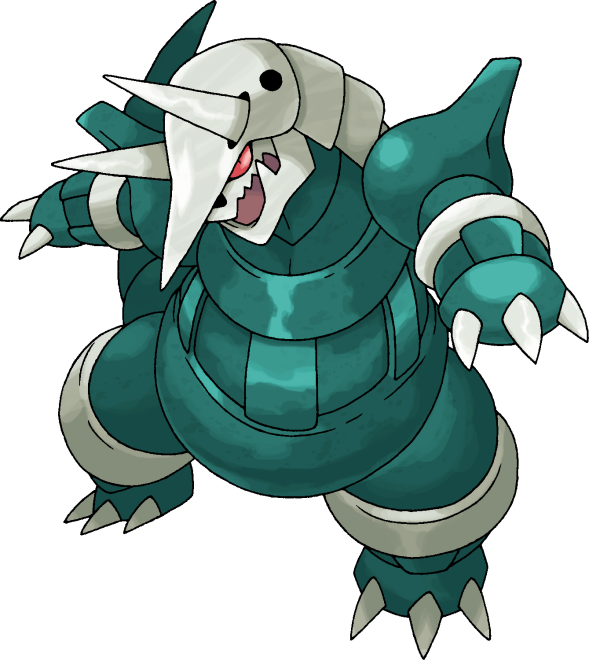 Shiny Aggron {{{Steel}}} Steel / {{{Rock}}} Rock