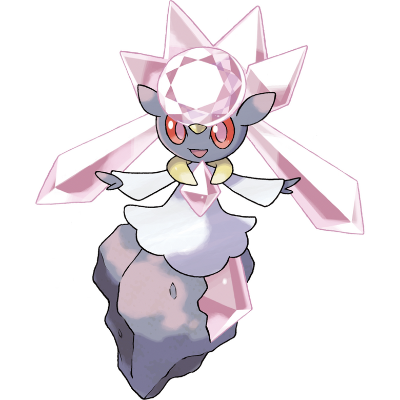 Diancie {{{Rock}}} Rock / {{{Fairy}}} Fairy
