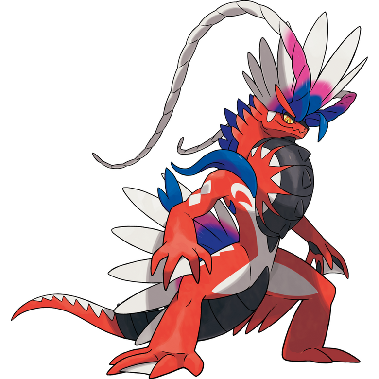 Koraidon {{{Fighting}}} Fighting / {{{Dragon}}} Dragon