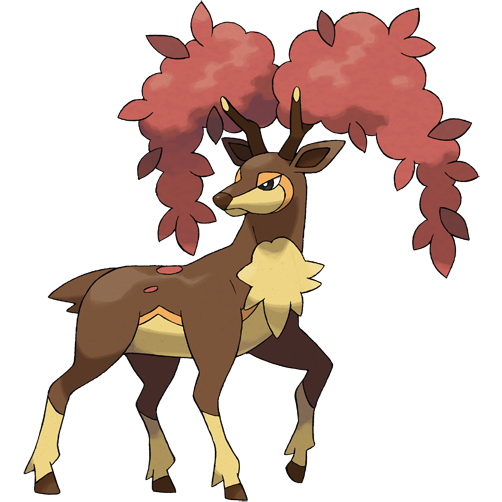 Sawsbuck {{{Normal}}} Normal / {{{Grass}}} Grass