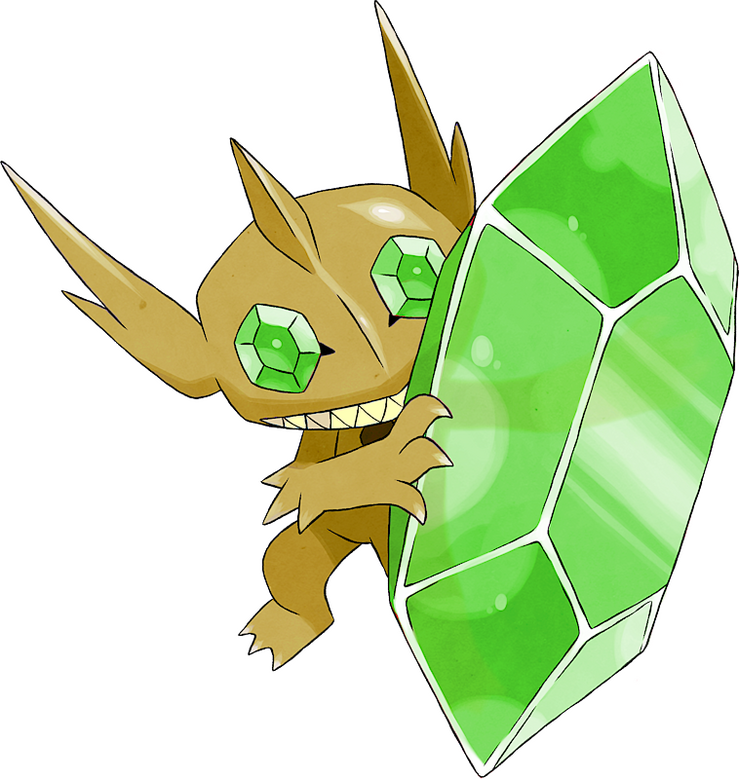 Shiny Mega Sableye - Dark / Ghost