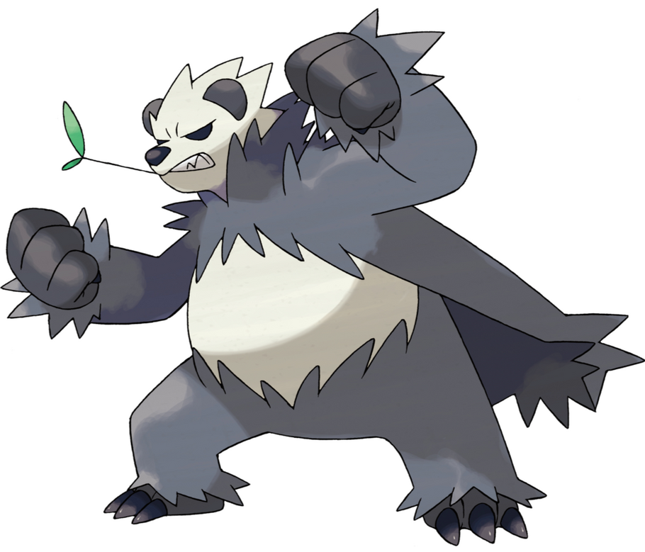 Pangoro {{{Fighting}}} Fighting / {{{Dark}}} Dark