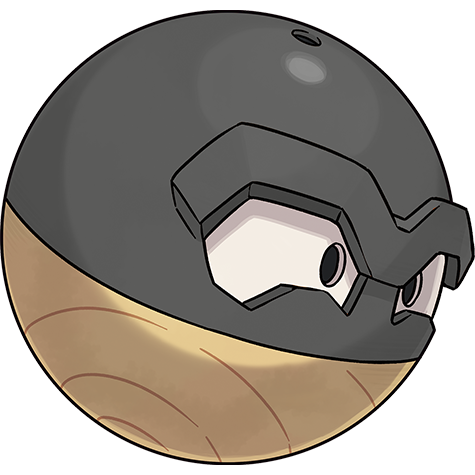 Shiny Hisuian Voltorb {{{Electric}}} Electric / {{{Grass}}} Grass